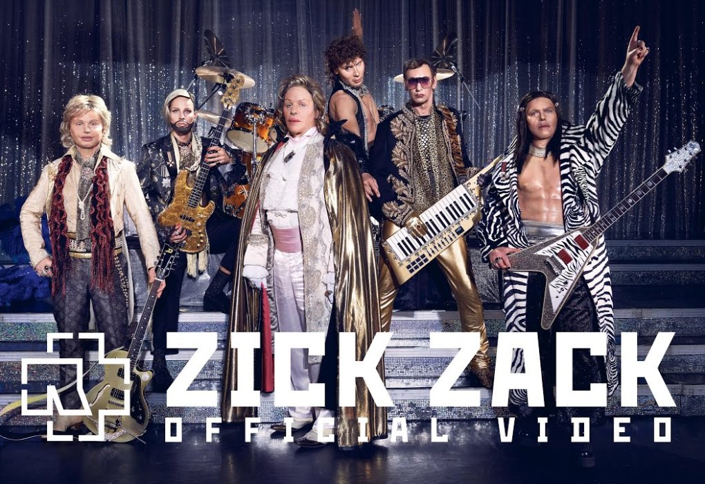 obrázek z videoklipu Zick Zack od Rammstein